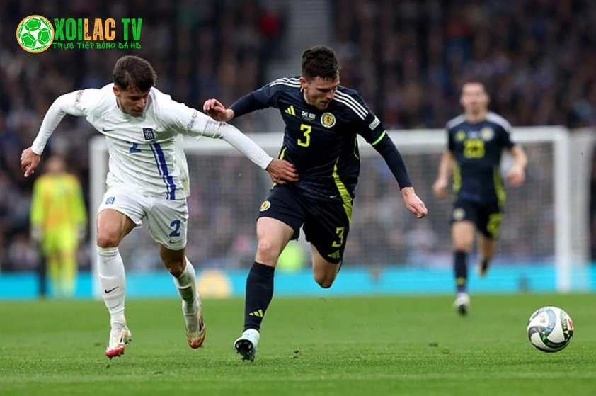 Nhận định Scotland vs Hy Lạp vòng loại World Cup 2 Hy Lạp thể hiện ưu thế vượt trội trước Scotland trong trận đấu căng thẳng vòng loại World Cup 2026.